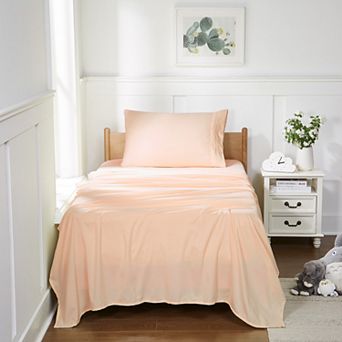 Sweet Home Collection Essentials Ultra-Soft Double Brushed Microfiber Bed Sheet Set, 4 pc