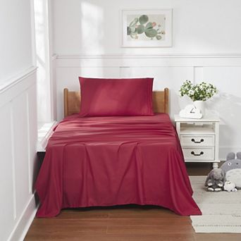 Sweet Home Collection Essentials Ultra-Soft Double Brushed Microfiber Bed Sheet Set, 4 pc