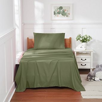 Sweet Home Collection Essentials Ultra-Soft Double Brushed Microfiber Bed Sheet Set, 4 pc