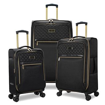 Cleo 3 pc Softside Expandable Spinner Luggage Set