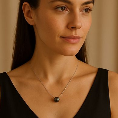 Sterling Silver Pearl Necklace