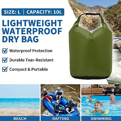 Lightweight Waterproof Dry Bag for Backpacking 1Pc 5.51"x7.87"x19.29"
