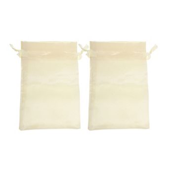 Satin Drawstring Bag 2 pc