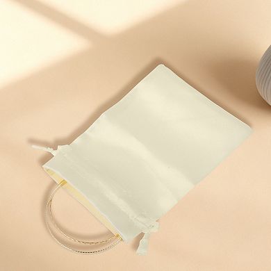 Satin Drawstring Bag 2 Pcs