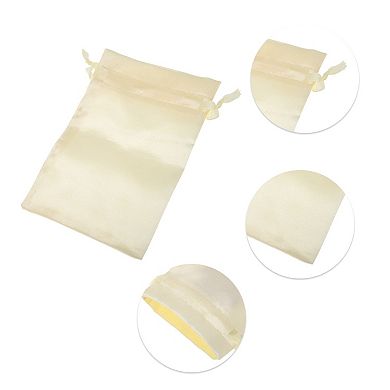 Satin Drawstring Bag 2 Pcs