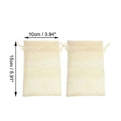 Satin Drawstring Bag 2 Pcs