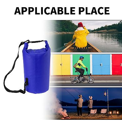 Durable Waterproof Dry Bag Ideal One Shoulder 10L for Outdoor Activities 1Pc