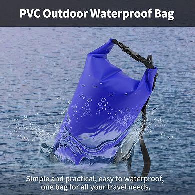 Durable Waterproof Dry Bag Ideal One Shoulder 10L for Outdoor Activities 1Pc