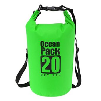 Durable Waterproof Dry Bag Shoulders 20L for Outdoor Activities 1 pc