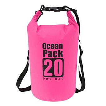 Durable Waterproof Dry Bag Shoulders 20L for Outdoor Activities 1 pc