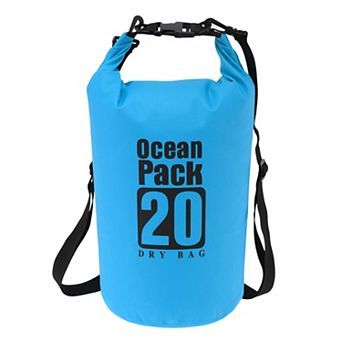 Durable Waterproof Dry Bag Shoulders 20L for Outdoor Activities 1 pc