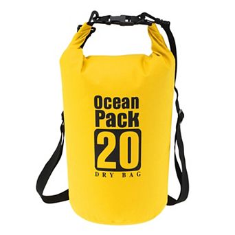 Durable Waterproof Dry Bag Shoulders 20L for Outdoor Activities 1 pc