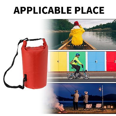 Durable Waterproof Dry Bag Ideal One Shoulder 10L for Outdoor Activities 1Pc