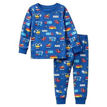 Kids Boy Sleeve Pajamas Set Snug Fit Soft & Comfortable Sleepwear Sets