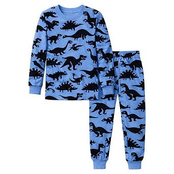 Kids Boy Long Sleeve Pajamas Set Snug Fit Soft & Comfortable Sleepwear Sets