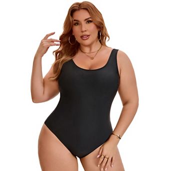 Women's Plus Size 1 pc Swimsuits Push Up Swimwear Beach Party Bathing Suits