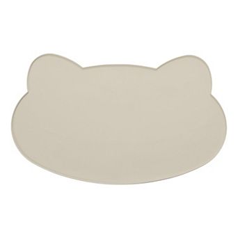 1 pc Cat Food Mat, Silicone Pet Feeding Mat Non-Slip Cat Shaped Waterproof