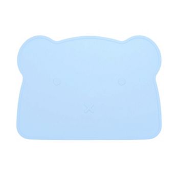1 pc Silicone Pet Feeding Mat, Anti-Slip Raised Edge Intended for Cat Dog