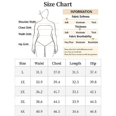 Women's Plus Size 1 Piece Swimsuits Twist Front Push Up Tummy Control Swimwear Beach Bathing Suits