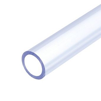 1 pc Clear Pipe, High Impact Rigid Tube Round Pipe Plastic Vinyl Tube
