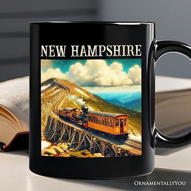 Scenic New Hampshire State Mount Washington Cog Railway Mug