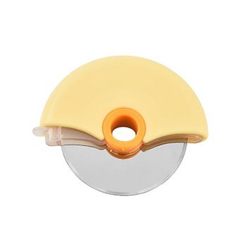 Pizza Cutter Wheel with Protective Cover Compact Handheld Rolling Blade Kitchen Cutting Tool