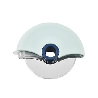 Pizza Cutter Wheel with Protective Cover Compact Handheld Rolling Blade Kitchen Cutting Tool