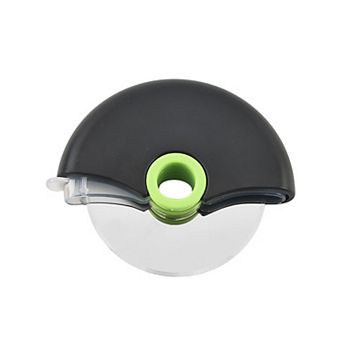 Pizza Cutter Wheel with Protective Cover Compact Handheld Rolling Blade Kitchen Cutting Tool