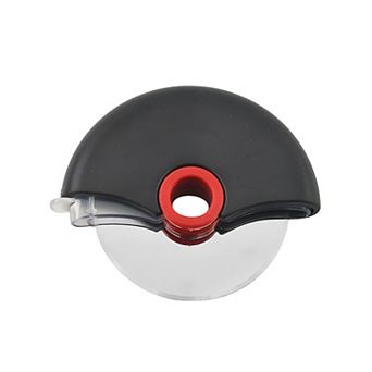Pizza Cutter Wheel with Protective Cover Compact Handheld Rolling Blade Kitchen Cutting Tool