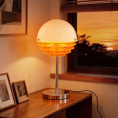 Luxury 3000K Bauhaus Mushroom Layered Table Lamp