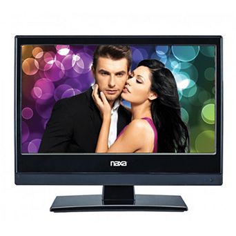 Naxa 13.3" 12Volt ACDC LED HDTV ATSC with DVD and Media Player & Car Package