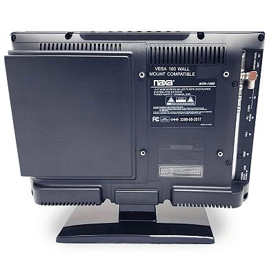 Naxa 13.3" 12Volt ACDC LED HDTV ATSC with DVD and Media Player & Car Package