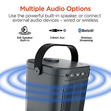 HyperGear CineMini Portable Mini Projector