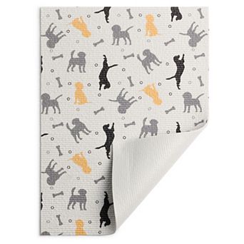 Cudlie Bones & Dogs Pet Placemat