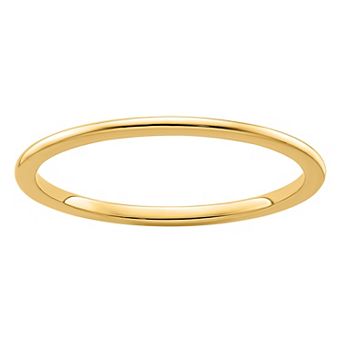 Stacks & Stones 14k Gold Polished Stackable Band Ring