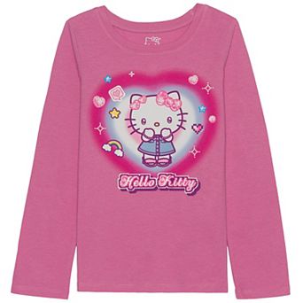 Girls 4-12 Jumping Beans® Hello Kitty Graphic Long Sleeve Graphic Tee