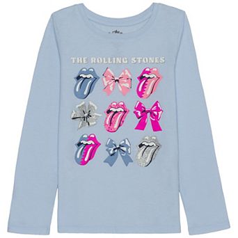Girls 4-12 Jumping Beans® Rolling Stones Graphic Long Sleeve Tee
