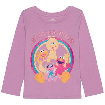 Baby & Toddler Girl Jumping Beans® Sesame Street Best Friends Long Sleeve Tee