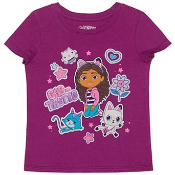 Baby & Toddler Girl Jumping Beans® Gabby's Dollhouse Gabtastic Stickers Graphic Tee
