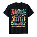 Everyone Communicates Differently Autism Awareness Speech Therapy Kids ...