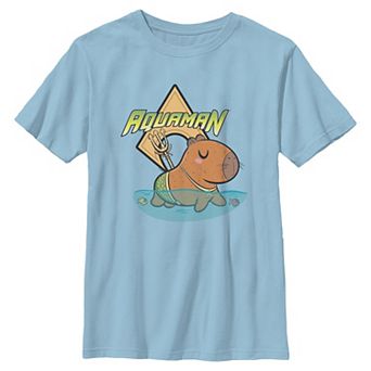 Boys 6-20 DC Comics Aquaman Capybara Graphic Tee