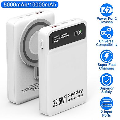 10000mAh MagSafe 3-in-1 Power Bank