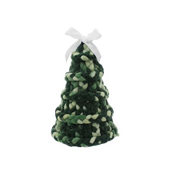 St. Nicholas Square® Large Knit Tree With Bow Table Decor