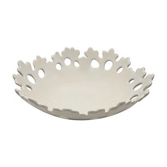 St. Nicholas Square® Ceramic Snowflake Decorative Bowl
