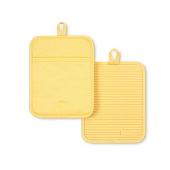 KitchenAid® Ribbed Soft Silicone Pot Holder 2-Pack Set