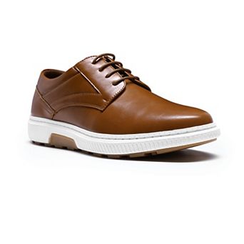 Men's Lace Up Business Casual Sneakers Breathable Low Top Walking Shoes for Office and Sport