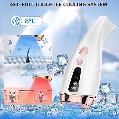 YEVYO Women Laser IPL Hair Removal with Ice Cooling Care Function, Hair Removal Device
