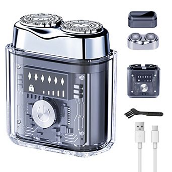 YEVYO Wet & Dry Men's Rechargeable Travel Mini Electric On the Go Shaver