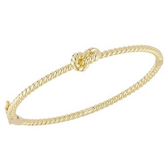 Everyday by Sunkissed Twist Love Knot Bangle Bracelet