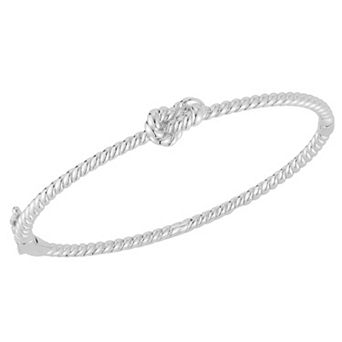 Everyday by Sunkissed Twist Love Knot Bangle Bracelet